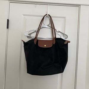 Black Long Champ Tote